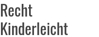 Recht Kinderleicht Logo